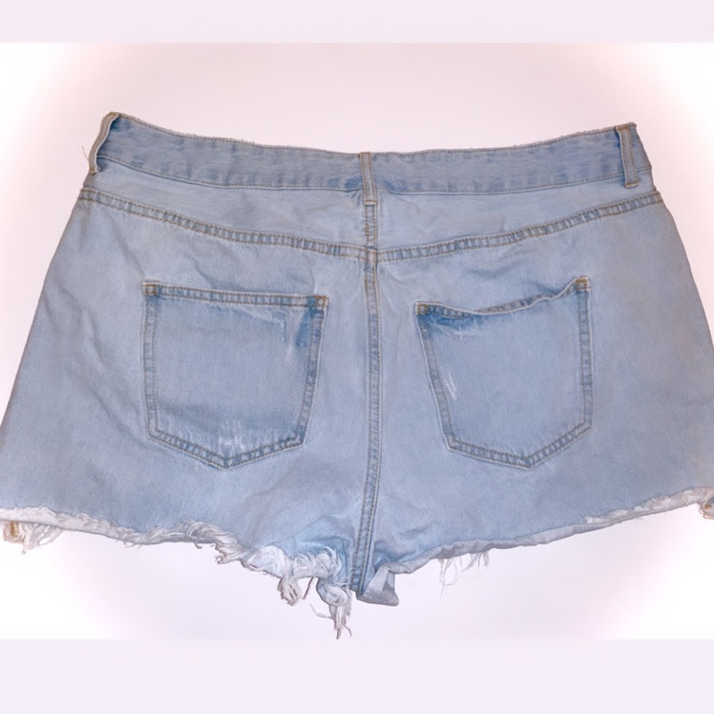 FOREVER 21 JEAN SHORTS - Picture 2 of 2